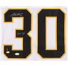 Image 2 : Gerry Cheevers Signed Boston Bruins Jersey Inscribed "HOF 85" (JSA COA)