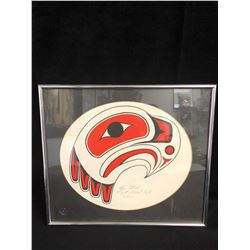 LIMITED EDITION FRAMED NATIVE ART (76/500)