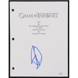 Alfie Allen Signed "Game of Thrones: Pilot" Episode Script (JSA COA)