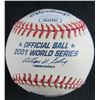 Image 2 : LIMITED EDITION  MARIANO RIVERA SIGNED 2001 WORLD SERIES BASEBALL (5/42)