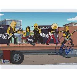 Rob Halford Signed "The Simpsons" 8x10 Photo (Beckett COA)