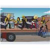 Image 1 : Rob Halford Signed "The Simpsons" 8x10 Photo (Beckett COA)