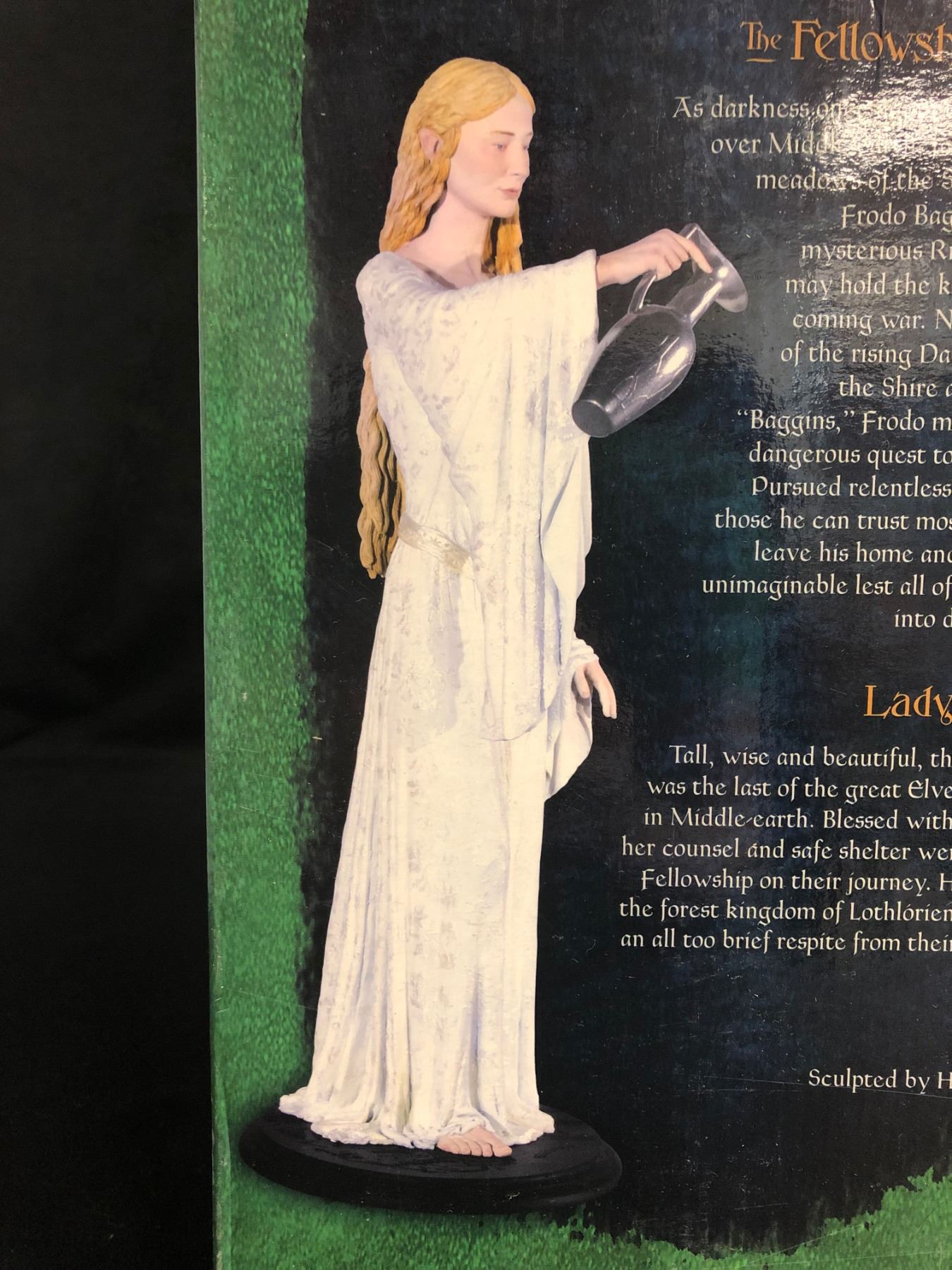 SIDESHOW WETA LORD OF THE RINGS LADY GALADRIEL POLYSTONE STATUE