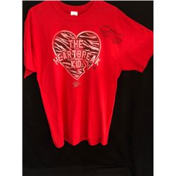 SHAWN MICHAELS SIGNED "THE HEART BREAK KID" T-SHIRT