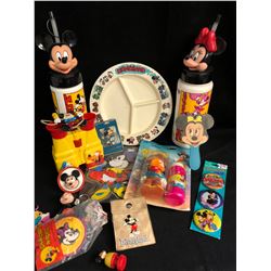 MICKEY MOUSE COLLECTIBLE'S LOT