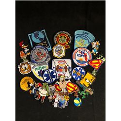EMBROIDERED PATCHES LOT (VARIOUS PATCHES)