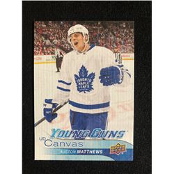 2016-17 UPPER DECK CANVAS #C211 AUSTON MATTHEWS YOUNG GUNS