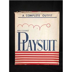 Vintage 1966 Ben Cooper Batman Adam Playsuit