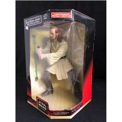 STAR WARS EPISODE ONE QUI-GON JINN MEGA COLLECTIBLE