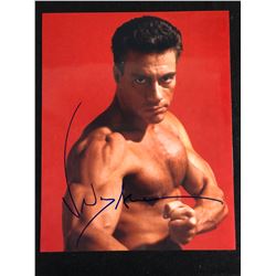 JEAN-CLAUDE VAN DAMME SIGNED 8 X 10 PHOTO
