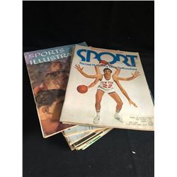 VINTAGE SPORTS MAGAZINES LOT