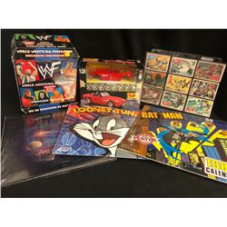 MISCELLANEOUS TOY/ CARDS/ CALENDARS LOT