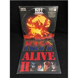 KISS VINYL RECORD LOT