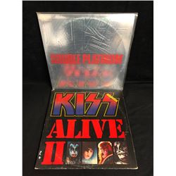 KISS VINYL RECORD LOT
