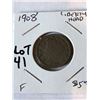 Image 1 : 1908 Liberty Head V Nickel in Fine Grade