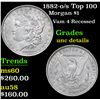 Image 1 : 1882-o/s Top 100 Morgan Dollar $1 Grades Unc Details