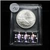 Image 3 : 1995-d Olympics Paralympics Modern Commem Dollar $1 Graded ms70, Perfection By USCG
