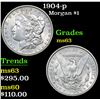 Image 1 : 1904-p Morgan Dollar $1 Grades Select Unc