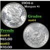 Image 1 : 1904-o . . Morgan Dollar $1 Grades Choice Unc