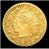 Image 2 : 1858 California Gold Token 1 Grades Select+ Unc