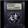 Image 2 : 1994-s World Cup Modern Commem Dollar $1 Graded GEM++ Proof Deep Cameo By USCG