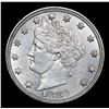 Image 2 : 1883 n/c Liberty Nickel 5c Grades Choice Unc