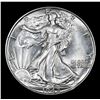 Image 2 : 1942-p . . Walking Liberty Half Dollar 50c Grades Choice Unc