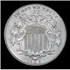 Image 2 : 1883 . . Shield Nickel 5c Grades Choice Unc