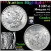 Image 1 : ***Auction Highlight*** 1897-o Morgan Dollar $1 Graded Choice Unc By USCG (fc)