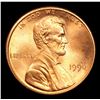 Image 2 : 1990-p Lincoln Cent 1c Grades GEM+++ Unc RD