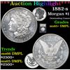 Image 1 : ***Auction Highlight*** 1882-s Morgan Dollar $1 Graded GEM+ DMPL By USCG (fc)