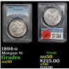 Image 1 : PCGS 1894-o Morgan Dollar $1 Graded AU, Almost Unc By PCGS