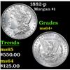 Image 1 : 1882-p Morgan Dollar $1 Grades Choice+ Unc