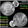 Image 1 : 1878-s Morgan Dollar $1 Grades Choice Unc+ PL