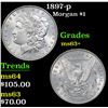 Image 1 : 1897-p . . Morgan Dollar $1 Grades Select+ Unc
