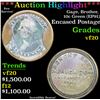 Image 1 : *Auction Highlight* Gage, Bros, 10c Green (EP91) Encased Postage 10c Grades vf, very fine fc