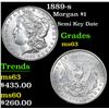 Image 1 : 1889-s Morgan Dollar $1 Grades Select Unc