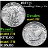 Image 1 : 1927-p . . Standing Liberty Quarter 25c Grades Select Unc FH