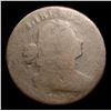 Image 2 : ***Auction Highlight*** 1799 Draped Bust Large Cent 1c Graded ag By USCG (fc)