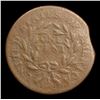Image 3 : *Auction Highlight* 1795 Plain Edge, Liberty Cap Flowing Hair large cent 1c Graded g+ By USCG fc