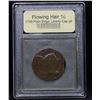 Image 4 : *Auction Highlight* 1795 Plain Edge, Liberty Cap Flowing Hair large cent 1c Graded g+ By USCG fc