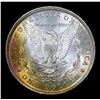 Image 3 : 1883-o Rainbow Toned Morgan Dollar $1 Grades Choice Unc