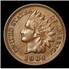 Image 2 : 1904 Indian Cent 1c Grades Choice AU