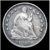 Image 2 : 1858-p . . Seated Liberty Half Dime 1/2 10c Grades vf+