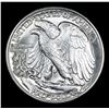 Image 3 : 1939-p . . Walking Liberty Half Dollar 50c Grades Choice+ Unc