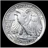 Image 3 : 1943-p Walking Liberty Half Dollar 50c Grades Choice AU/BU Slider