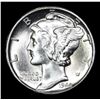 Image 2 : 1944-d Mercury Dime 10c Grades GEM FSB