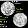 Image 1 : 1904-o Morgan Dollar $1 Grades Select+ Unc