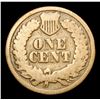 Image 3 : 1861 Indian Cent 1c Grades f, fine