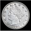 Image 2 : 1883 n/c Liberty Nickel 5c Grades Choice AU/BU Slider